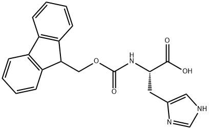 FMOC-HIS-OH Structural