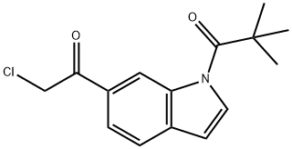 6-CHLOROACETYL-1-(2,2-DIMETHYLPROPANOYL)INDOLE