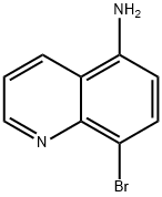 8-BROMOQUINOLIN-5-AMINE Structural