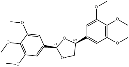 (+/-) CIS-2,5-BIS(3,4,5-TRIMETHOXYPHENYL)-1,3-DIOXOLANE