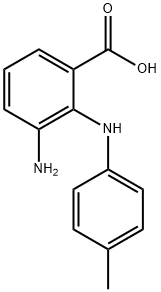 3-Amino-2-(4-methylphenylamino)benzoic acid