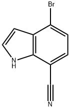 1H-Indole-7-carbonitrile, 4-broMo-