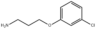 3-(3-chlorophenoxy)propan-1-amine Structural