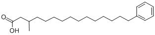 3-METHYL-15-PHENYLPENTADECANOIC ACID