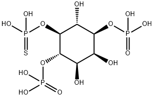 inositol 1,4-bisphosphate 5-phosphorothioate Structural