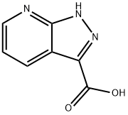 1H-Pyrazolo[3,4-b]pyridine-3-carboxylicacid(9CI) Structural