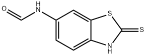 Formamide, N-(2,3-dihydro-2-thioxo-6-benzothiazolyl)- (9CI) Structural