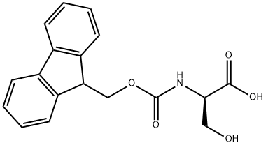 FMOC-D-SER-OH Structural