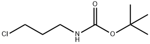 N-BOC-3-CHLOROPROPYLAMINE Structural