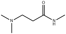Propanamide, 3-(dimethylamino)-N-methyl- (9CI) Structural