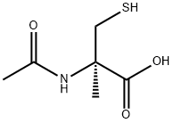 Cysteine,  N-acetyl-2-methyl- Structural