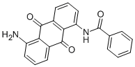 1-AMINO-5-BENZOYLAMINOANTHRAQUINONE Structural