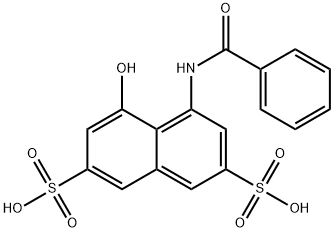 N-BENZOYL H ACID Structural