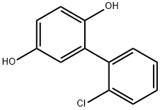 2'-chloro[1,1'-biphenyl]-2,5-diol  Structural