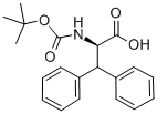 BOC-D-3,3-DIPHENYLALANINE Structural