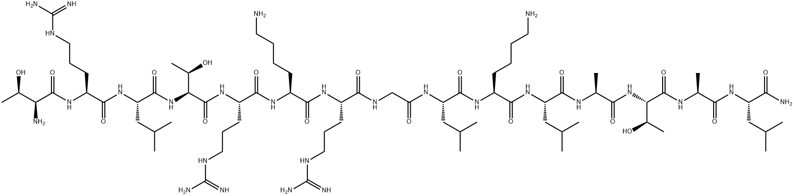 APOLIPOPROTEIN B FRAGMENT 3358-3372 AMIDE Structural