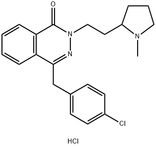 4-(4-CHLOROBENZYL)-2-(2-(1-METHYLPYRROLIDIN-2-YL)ETHYL)PHTHALAZIN-1(2H)-ONE Structural