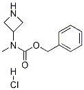 Azetidin-3-ylmethyl-carbamic acid benzyl ester hydrochloride Structural