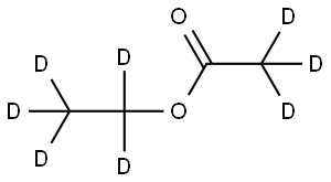 ETHYL-D5 ACETATE-D3 Structural