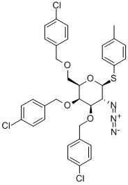 4-Methylphenyl2-azido-3,4,6-tri-O-(4-chlorobenzyl)-2-deoxy-b-D-thiogalactopyranoside