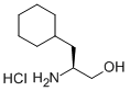 (S)-(+)-2-AMINO-3-CYCLOHEXYL-1-PROPANOL HYDROCHLORIDE Structural