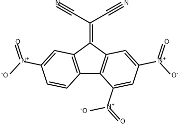 9-DICYANOMETHYLENE-2,4,7-TRINITROFLUORENE Structural