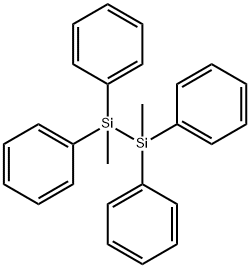 1,2-DIMETHYL-1,1,2,2-TETRAPHENYLDISILANE Structural