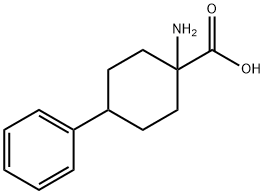 1-AMINO-4-PHENYLCYCLOHEXANECARBOXYLIC ACID Structural