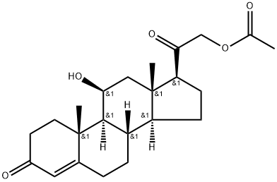 CORTICOSTERONE 21-ACETATE Structural