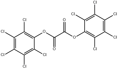 bis(pentachlorophenyl)oxalate Structural