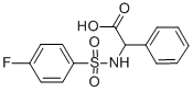 2-([(4-FLUOROPHENYL)SULFONYL]AMINO)-2-PHENYLACETIC ACID