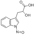 2-HYDROXY-(1-N-NITROSOINDOLE)PROPIONICACID