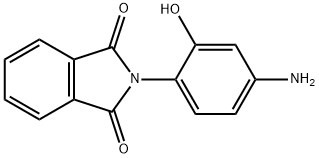 2-PHTHALIMIDO-5-AMINO PHENOL Structural