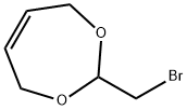 2-Bromomethyl-4,7-dihydro-[1,3]dioxepine Structural