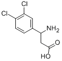 3-AMINO-3-(3,4-DICHLORO-PHENYL)-PROPIONIC ACID Structural