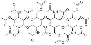 Chitotetraose Tetradecaacetate Structural