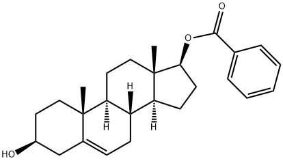 5-ANDROSTEN-3-BETA, 17-BETA-DIOL 17-BENZOATE Structural