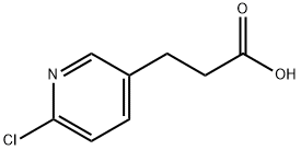 3-(2-Chloropyrid-5-yl)-propanoic acid
 Structural