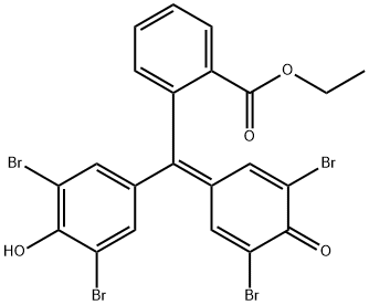 TETRABROMOPHENOLPHTHALEIN ETHYL ESTER Structural