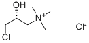 (R)-(+)-(3-CHLORO-2-HYDROXYPROPYL)TRIMETHYLAMMONIUM CHLORIDE Structural