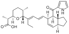 16-deethylindanomycin Structural