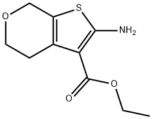 2-AMINO-4,7-DIHYDRO-5H-THIENO[2,3-C]PYRAN-3-CARBOXYLIC ACID ETHYL ESTER