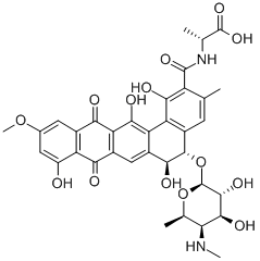 Pradimicin B Structural