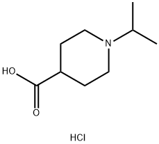 1-ISOPROPYL-PIPERIDINE-4-CARBOXYLIC ACID HYDROCHLORIDE Structural