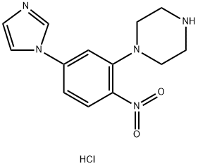 1-(5-(1H-Imidazol-1-Yl)-2-Nitrophenyl)Piperazine Dihydrochloride