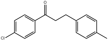 4'-CHLORO-3-(4-METHYLPHENYL)PROPIOPHENONE Structural