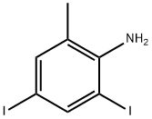 2,4-DIIODO-6-METHYLBENZENAMINE Structural