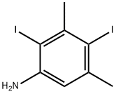 2,4-DIIODO-3,5-DIMETHYLANILINE Structural