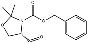 (S)-BENZYL 4-FORMYL-2,2-DIMETHYLOXAZOLIDINE-3-CARBOXYLATE Structural