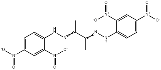 Diacetyl Bis(2,4-dinitrophenylhydrazone) Structural